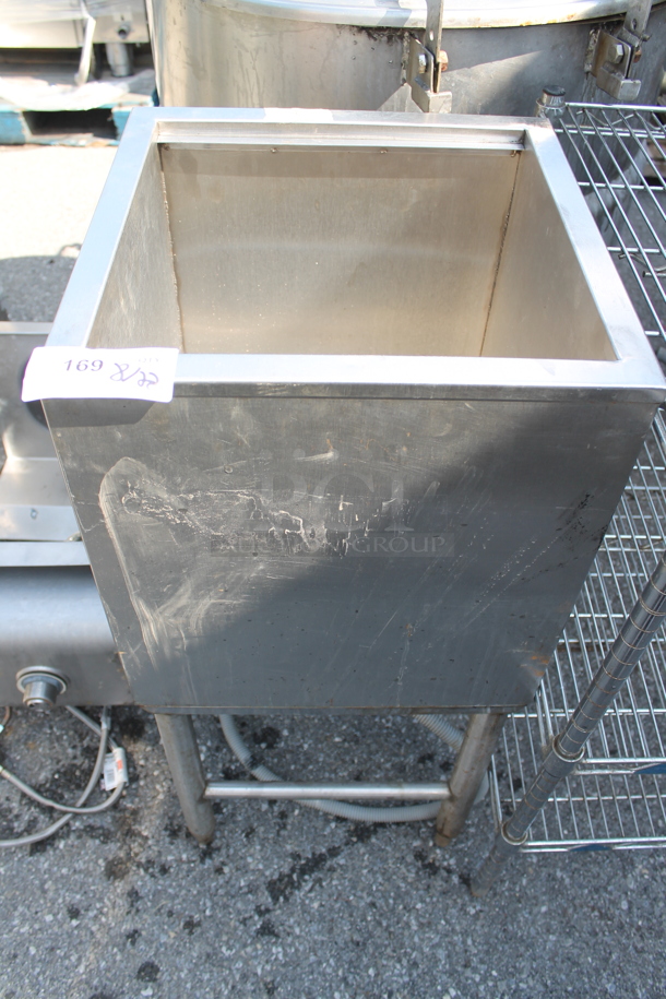 Stainless Steel Ice Bin. - Image 1 of 2