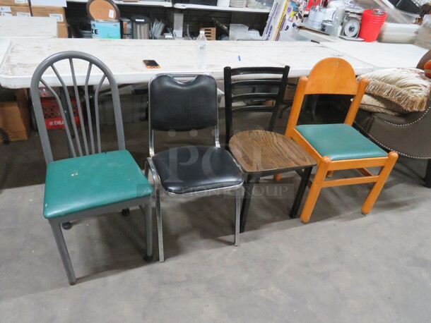 Assorted Chairs. 4XBID