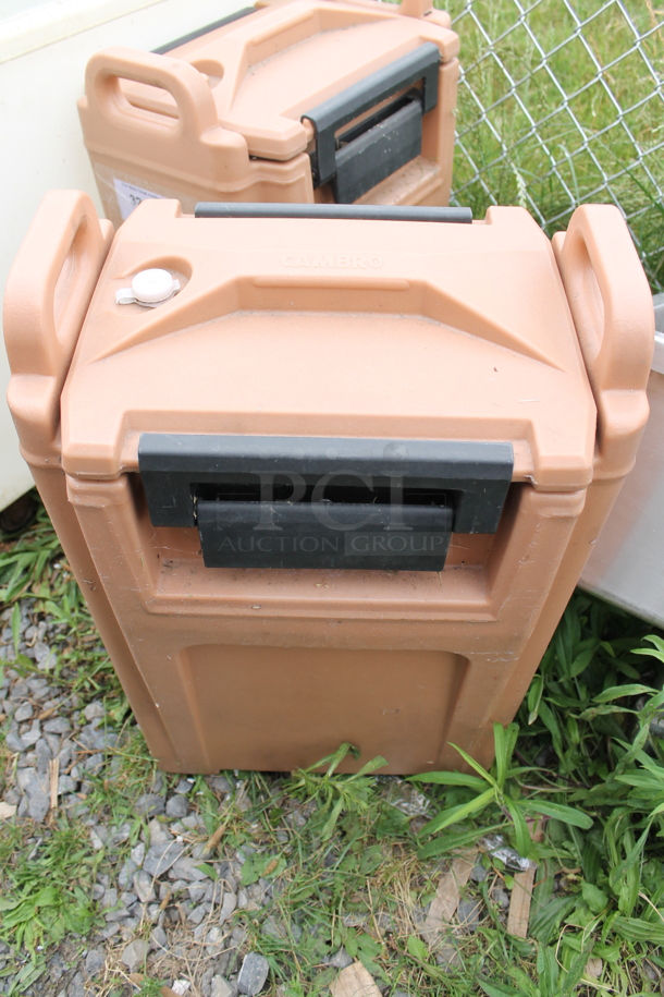 2 Cambro UC500 Light Brown Poly Insulated Beverage Holder Dispensers. 2 Times Your Bid! - Image 6 of 7