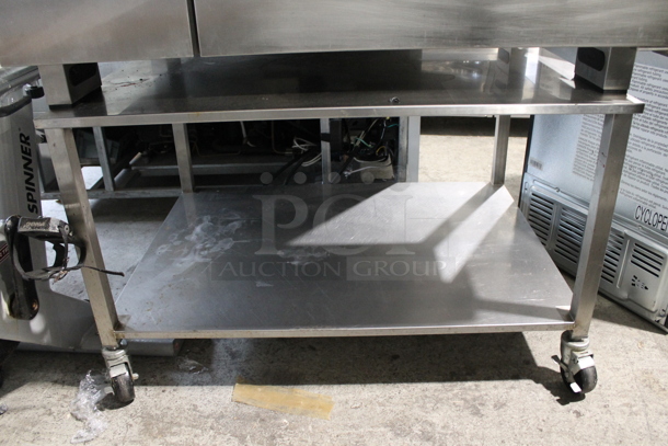 Convotherm C4eT 6.20 GS - N Stainless Steel Commercial Natural Gas Powered Combination Convection Oven on Stainless Steel Equipment Stand w/ Commercial Casters. 68,200 BTU. - Image 6 of 10