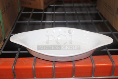 NEW IN BOX! 1 Box (12 Count) Vertex 10 7/8" Welsh Rarebit Dishes. 12X Your Bid! 