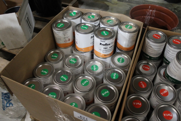 ALL ONE MONEY! PALLET LOT of Various Buckets Including Proflex Primer Part A and B. BUYER MUST REMOVE. - Image 2 of 4