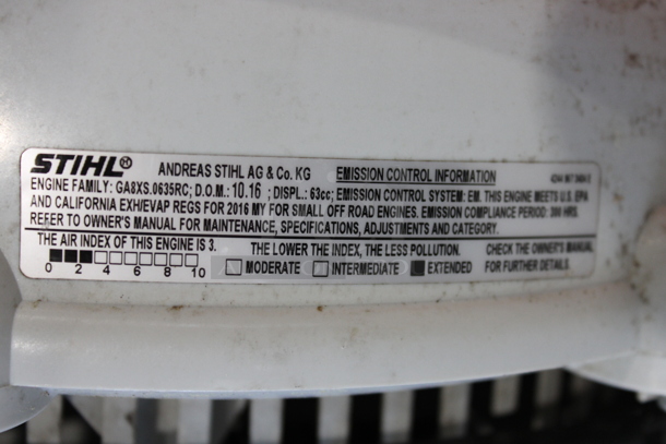 Stihl BR 430-Z Metal Gas Powered Backpack Blower Leaf Blower - Image 6 of 11