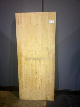 Work Table Top/Wood Top 72X30"