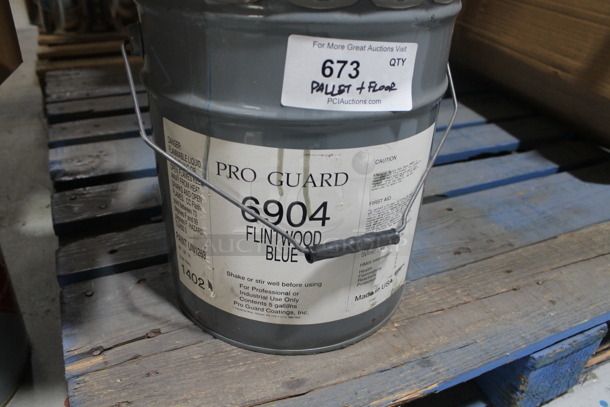 ALL ONE MONEY! TWO PALLET LOT of Various Items Including Flexible Epoxy Membrane Resin Part A and Pro Guard Pool Pro Black BUYER MUST REMOVE. - Image 4 of 6