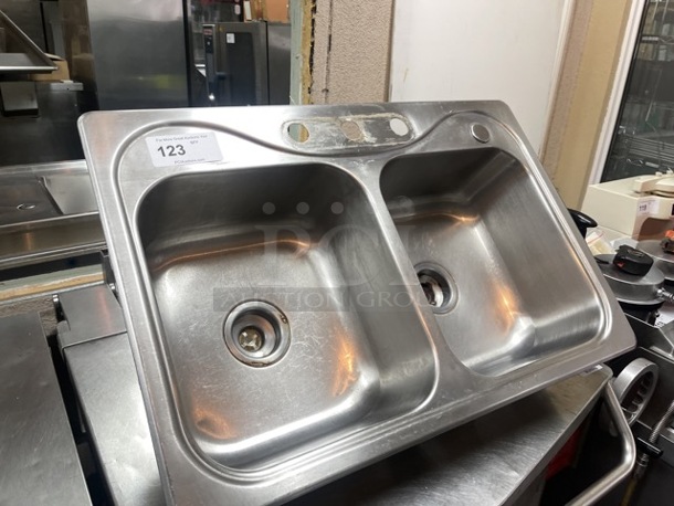 Double Bowl Commercial Kitchen Sink - Image 3 of 10