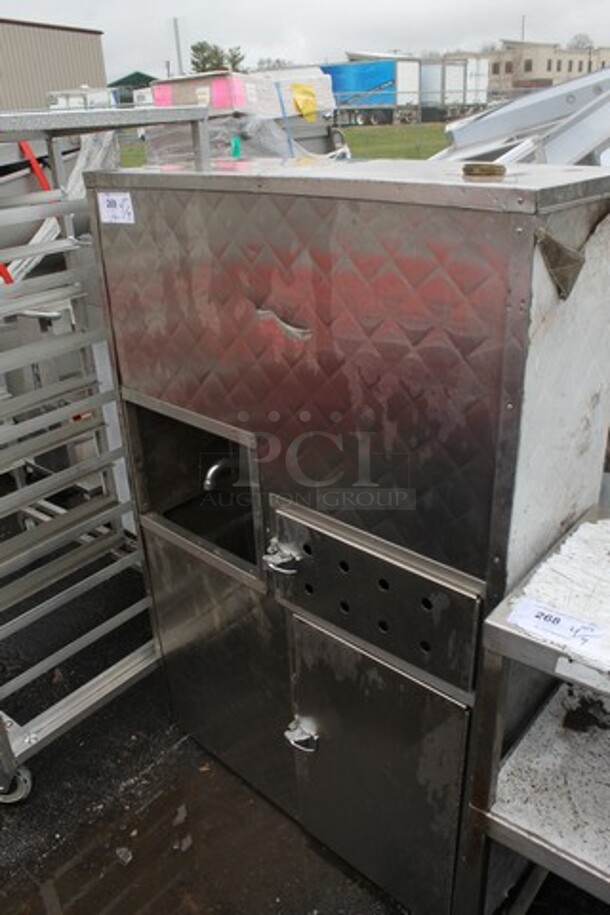 Stainless Steel Work Station w/ Sink. - Image 2 of 6