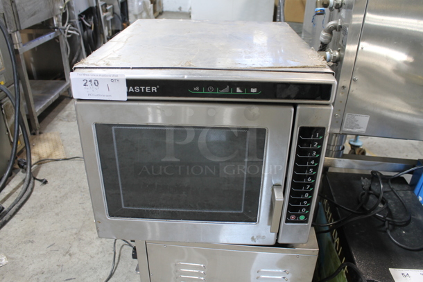 2018 Menumaster MRC30S2 Stainless Steel Commercial Countertop Microwave Oven. 208/240 Volts, 1 Phase.  - Image 1 of 5