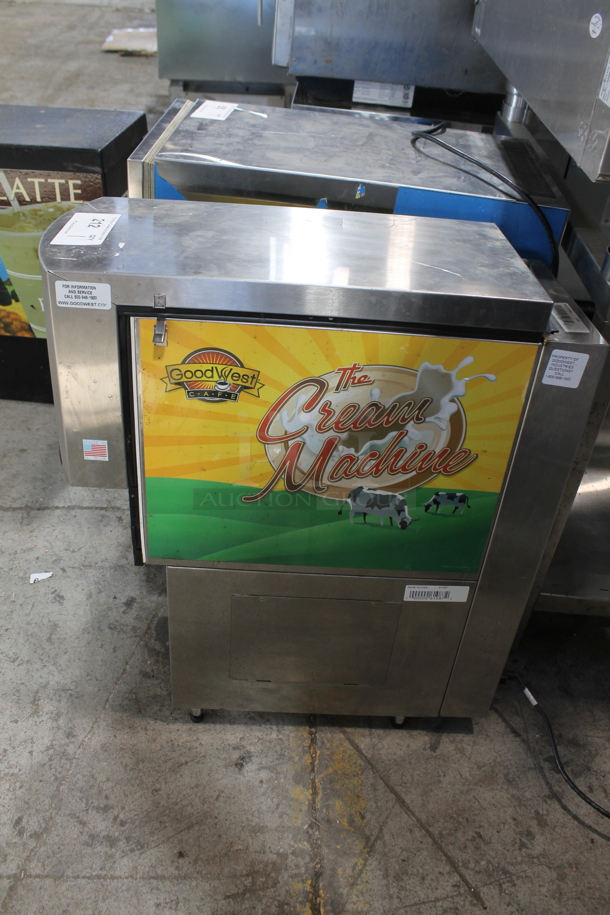 GW2 Stainless Steel Commercial Countertop Cream Dispenser. 115 Volts, 1 Phase. Tested and Working! - Image 2 of 5