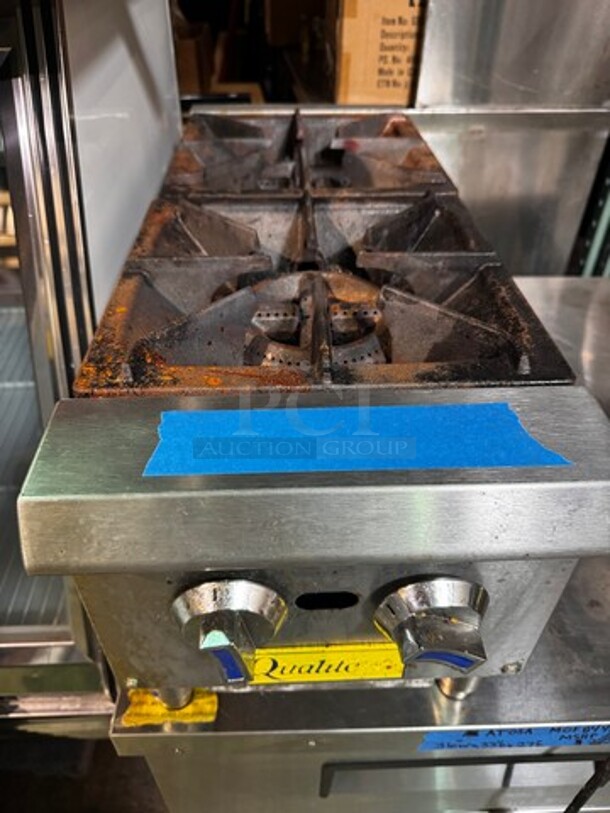 Qualite Natural Gas 2 Burners Countertop Stove! - Image 1 of 5
