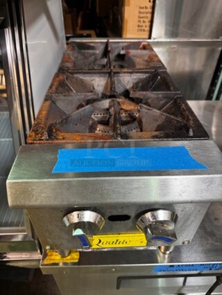 Qualite Natural Gas 2 Burners Countertop Stove!