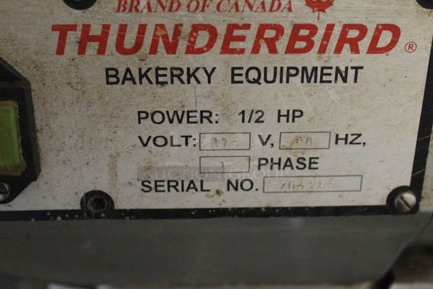 Thunderbird Metal Commercial Countertop Planetary Dough Mixer w/ Bowl Guard. 115 Volts, 1 Phase. Appears To Be 20 Quart. Tested and Does Not Power On - Image 4 of 6