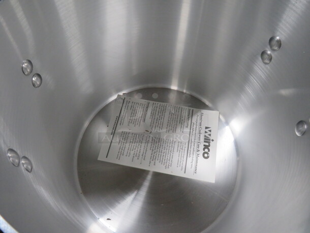 One NEW Winco 20 Quart Aluminum Stock Pot. #AXS-20. - Image 2 of 2