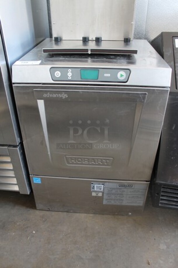 2019 Hobart LXER Stainless Steel Commercial Undercounter Dishwasher. 120/208-240 Volts, 1 Phase. 