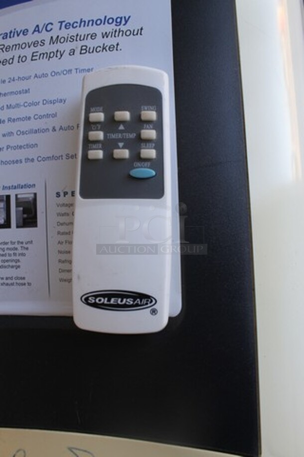Soleus Air PE2-09R-32 Portable Air Conditioner. 9,000 BTU. 115 Volts, 1 Phase.  - Image 3 of 4