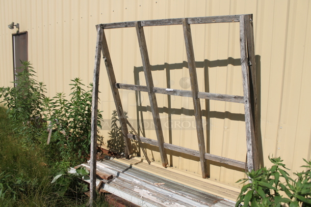 ALL ONE MONEY! Lot of Various Metal and Wood Pieces. (outside) - Image 3 of 4