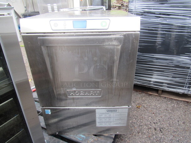 One Stainless Steel Hobart Under Counter Dishwasher. Model# LXEH. 120-208 Volt. 1 Phase. 24X24X32.5 - Image 3 of 3