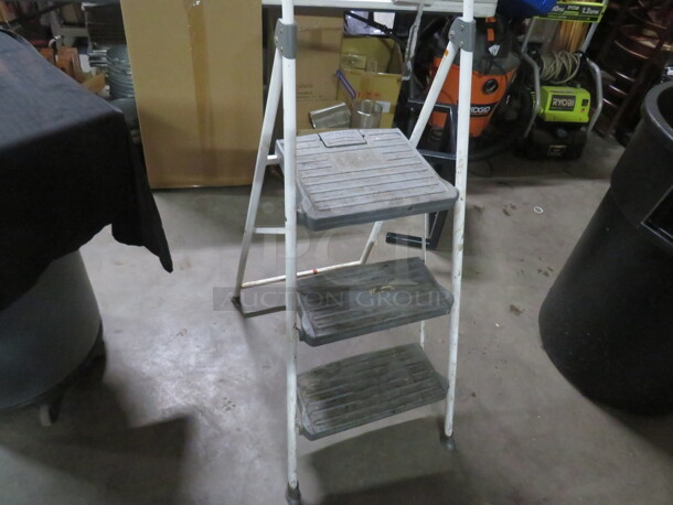 One Cosco 3 Step Ladder. - Image 1 of 1