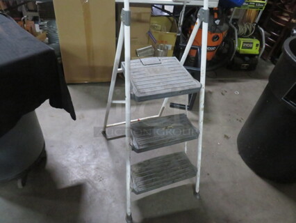 One Cosco 3 Step Ladder.