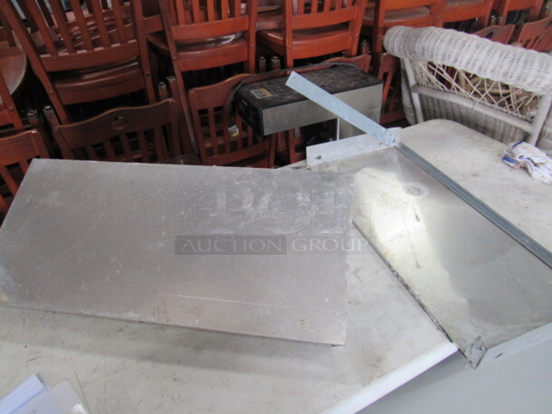 Aluminum Drain Table Extension. 2XBID. 31X14