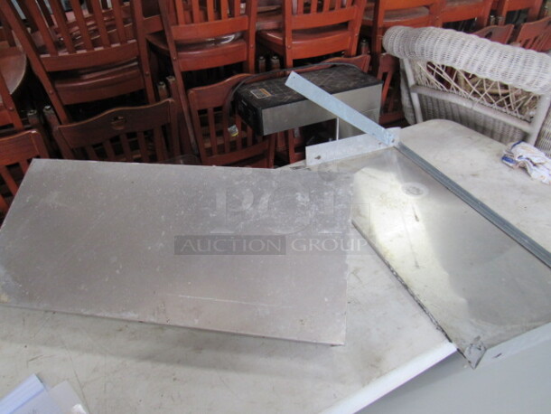 Aluminum Drain Table Extension. 2XBID. 31X14 - Image 1 of 1