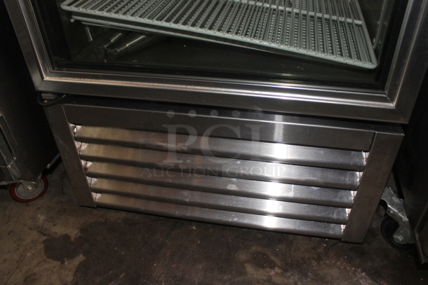 2013 True TS-23G-LD Stainless Steel Commercial Single Door Cooler Merchandiser w/ Poly Coated Racks. 115 Volts, 1 Phase. Tested and Working! - Image 5 of 9