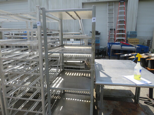 One Metal Shelving System With 4 Shelves. 24X30X70 - Image 1 of 1