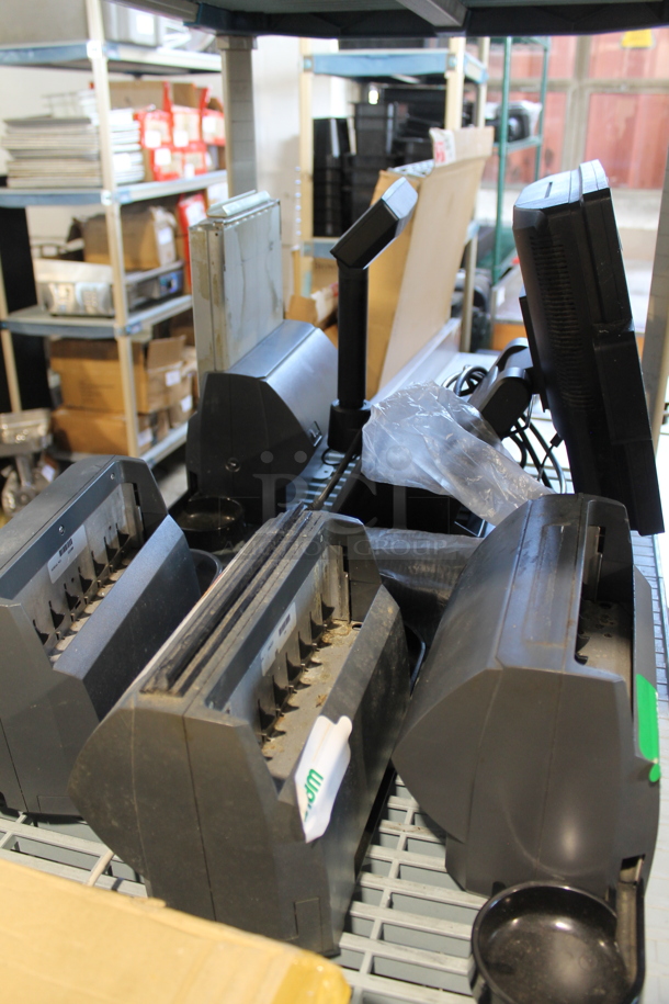 ALL ONE MONEY! Tier Lot of Various Items Including HP POS Monitor and 3 Change Dispenser Bases. - Image 2 of 3