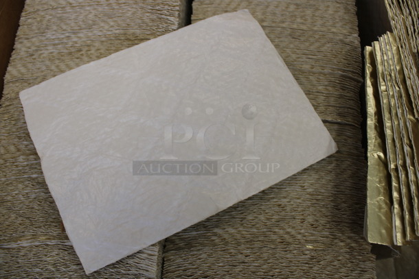 ALL ONE MONEY! Lot of Gold Foil Sheets - Image 3 of 4