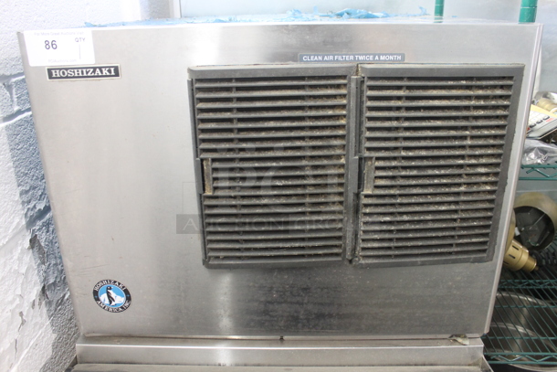 Hoshizaki KML-351MAH Stainless Steel Commercial Ice Machine Head on Commercial Ice Bin. 115 Volts, 1 Phase. - Image 2 of 10