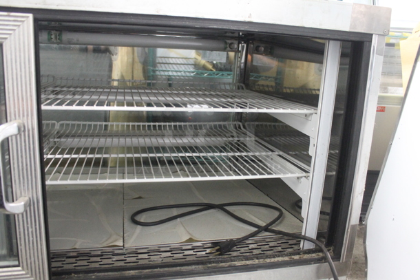 CustomCool BGC57R Metal Commercial Floor Style Deli Display Case Merchandiser 115 Volts, 1 Phase. Tested and Powers On But Does Not Get Cold - Image 10 of 11