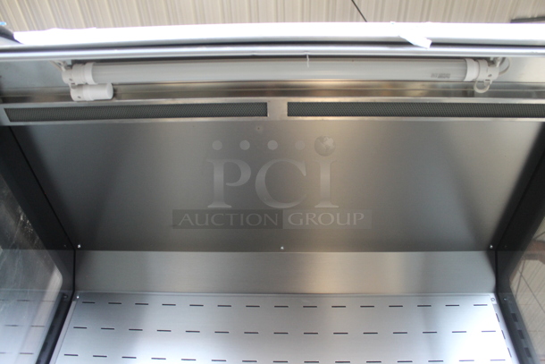 BRAND NEW SCRATCH AND DENT! Stainless Steel Commercial Floor Style Open Grab N Go Merchandiser. Does Not Come w/ Remote Compressor. - Image 5 of 12