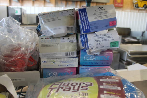 ALL ONE MONEY! Tier Lot of Various Items Including Polident Poligrip, Fluora Trays and Dental Tools - Image 5 of 5