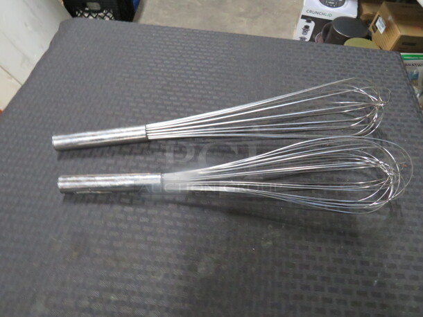 Assorted Stainless Steel Whip. 2XBID - Image 1 of 1