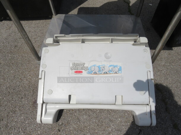 One Rubbermaid Sturdy Station 2 Changing Station. - Image 1 of 1