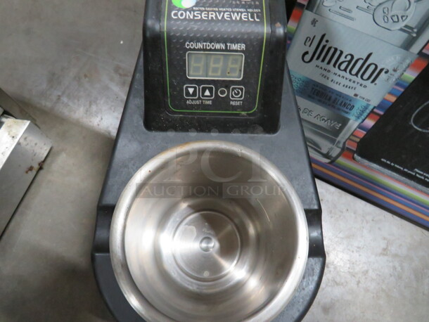 One Server Conservewell Drop In Heated Dipperwell With Countdown Timer. No Plug. 120 Volt. 100 Watt. #CW-DI. $590.64 - Image 2 of 3
