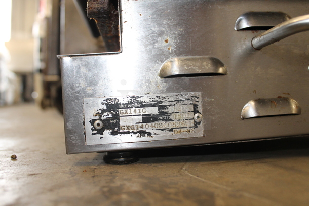 Star GX14IG Stainless Steel Commercial Countertop Panini Press. 120 Volts, 1 Phase. Tested and Working!  - Image 5 of 5