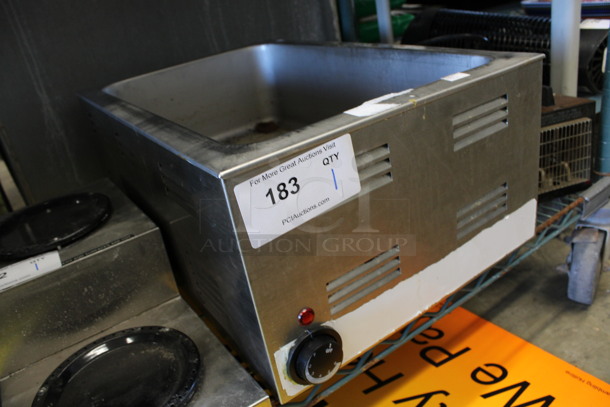 Avantco Model FW-1200WF Stainless Steel Commercial Countertop Food Warmer. 120 Volts, 1 Phase. 14.5x23x9. Tested and Working! - Image 3 of 4