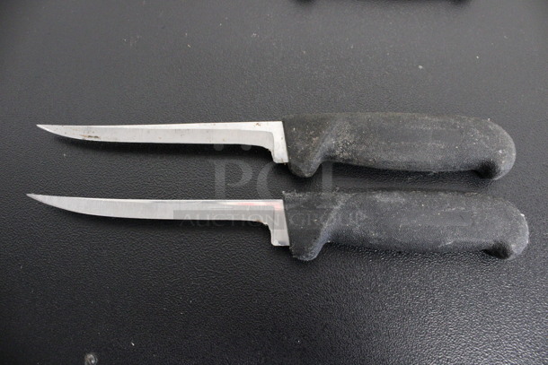2 Sharpened Stainless Steel Fillet Knives. 10.5