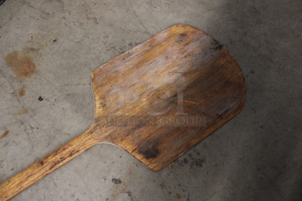 Wooden Pizza Peel. 12x42x1 - Image 2 of 3