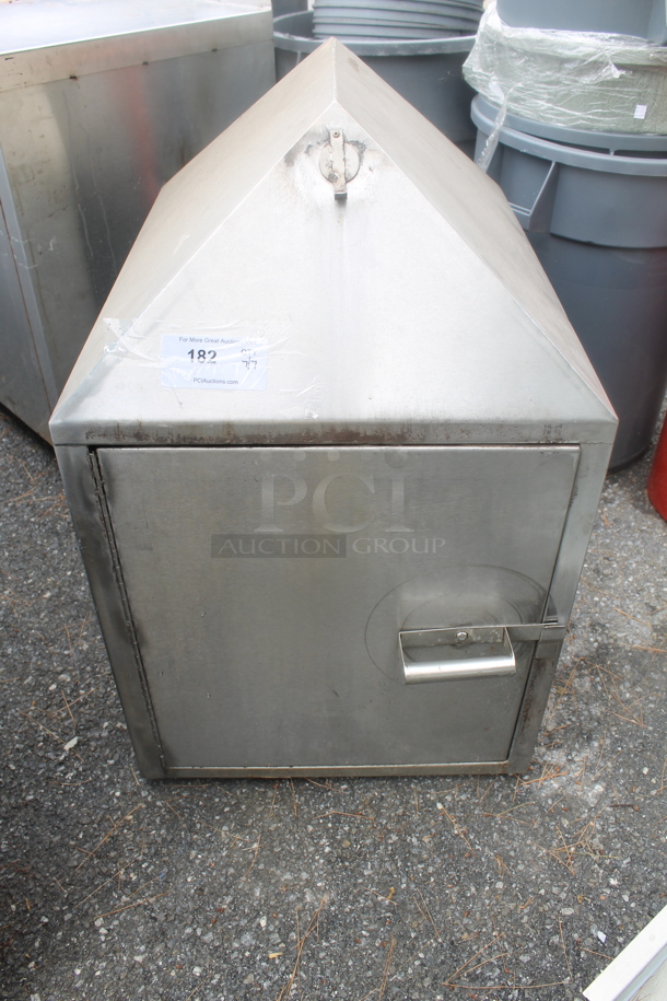 Stainless Steel Enclosed Pan Rack. - Image 1 of 4
