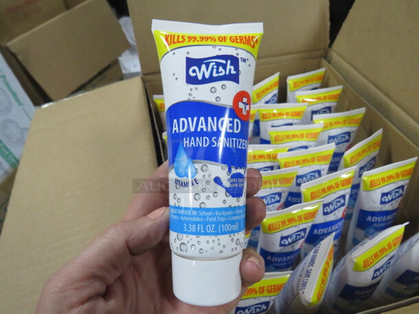 One Case Of 24 Wish Advanced Hand Sanitizer. 3.38 Fl. oz.  - Image 1 of 2