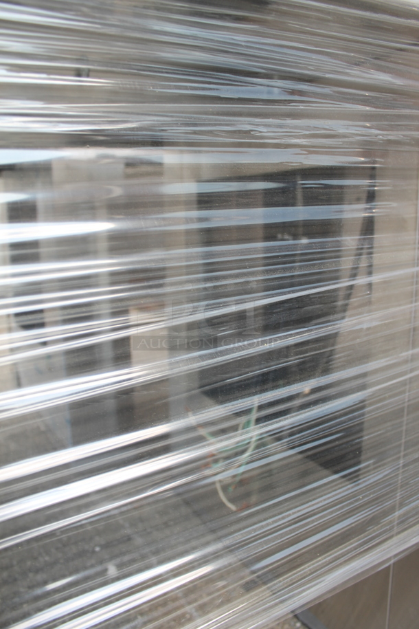 BRAND NEW! Stainless Steel Commercial Table w/ Sink Bay, Faucet, Handles and Under Shelf. - Image 5 of 8