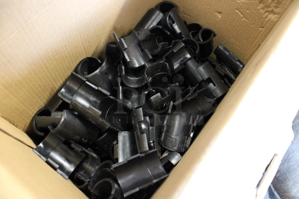 ALL ONE MONEY! Lot of Black Metro Shelf Clips! - Image 2 of 3