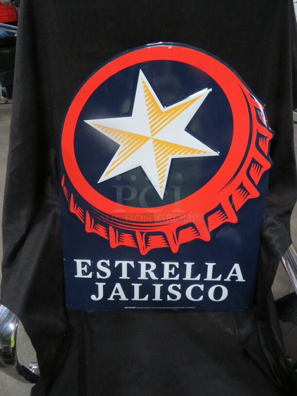 One 18X24 Estrella Jalisco Tin Sign. - Image 1 of 1