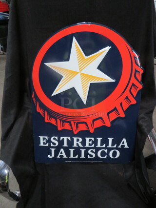 One 18X24 Estrella Jalisco Tin Sign.