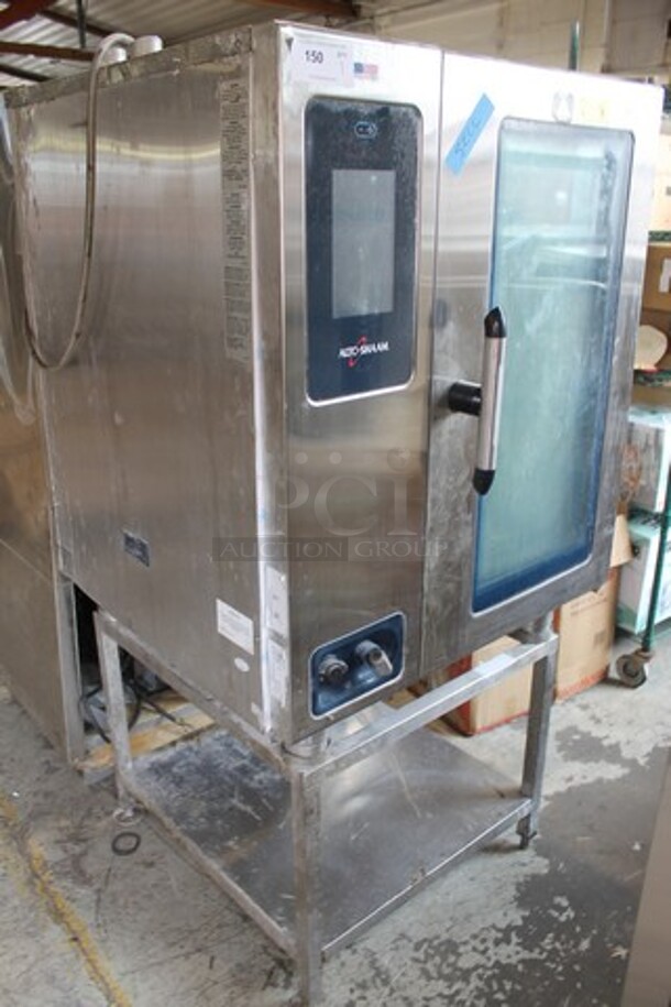 LATE MODEL! Alto Shaam CTP10-10E Stainless Steel Commercial Electric Powered Combitherm Convection Oven on Stainless Steel Equipment Stand. 208-240 Volts, 3 Phase. - Image 1 of 10