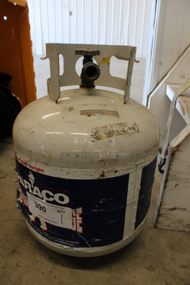 Metal Propane Tank. 11x11x18 - Image 2 of 4
