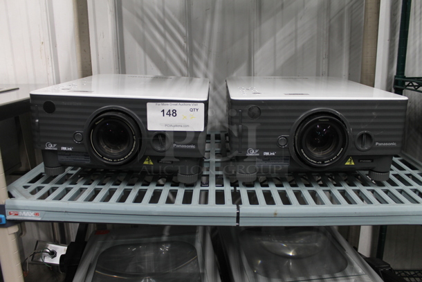 2 Panasonic PT-D3500U DLP Projectors. 120 Volts, 1 Phase. 2 Times Your Bid! - Image 3 of 5