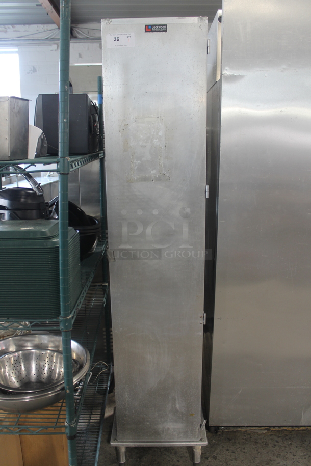 Lockwood Metal Commercial Enclosed Pan Rack.  - Image 1 of 6